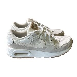 Nike White Cream Athletic Sneakers